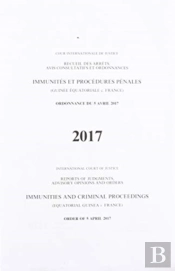 Immunities And Criminal Proceedings