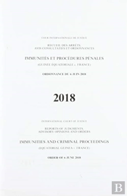 Bertrand.pt - Immunities And Criminal Proceedings