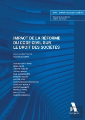 Impact De La Réforme Du Code Civil Sur Le Droit Des Sociétés