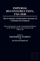 Imperial Reconstruction 1763-1840