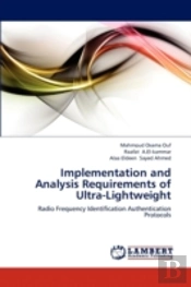 Implementation And Analysis Requirements Of Ultra-Lightweight
