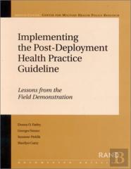 Implementing The Post-Deployment Health Practice Guideline