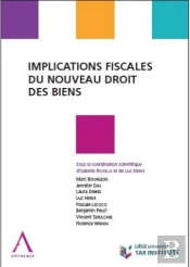 Implications Fiscales Du Nouveau Droit Des Biens