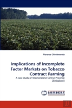 Bertrand.pt - Implications Of Incomplete Factor Markets On Tobacco Contract Farming