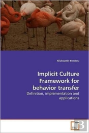 Implicit Culture Framework For Behavior