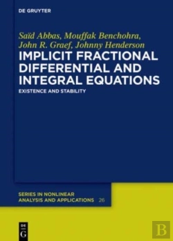 Bertrand.pt - Implicit Fractional Differential And Integral Equations