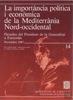 Bertrand.pt - Importància Pol¡Tica I Econòmica De La Mediterrània Nord-Occidental: Paraules Del President De La Ge