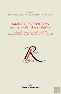 Bertrand.pt - Imposture Et Fiction Dans Les Recits D'Ancien Regime