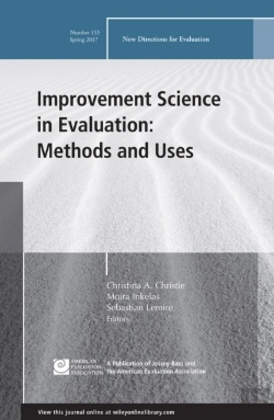 Bertrand.pt - Improvement Science In Evaluation: Methods And Uses