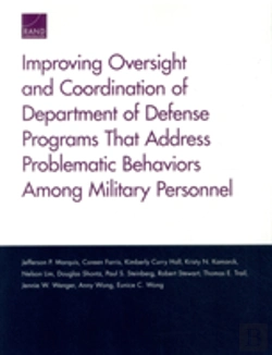 Bertrand.pt - Improving Oversight And Coordination Of Department Of Defense Programs That Address Problematic Behaviors Among Military Personnel