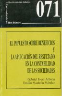 Impuesto Sobre Beneficios Y La Aplicacion Del Resultado En La Contabilidad De Las Sociedades, El