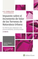 Impuesto Sobre El Incremento De Valor De Los Terrenos De Naturaleza Urbana