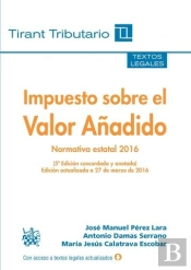 Impuesto Sobre El Valor Añadido 5ª Edición 2016