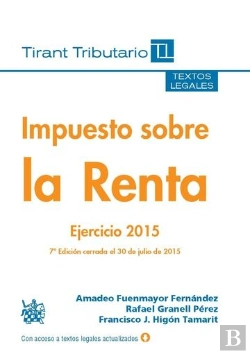 Bertrand.pt - Impuesto Sobre La Renta Ejercicio 2015 7ª Edición