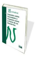 Impuesto Sobre Sociedades E Impuesto Sobre La Renta De No Residentes. Normativa