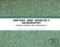 Impure And Worldly Geography
