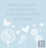 In Loving Memory Book To Sign  Hardback