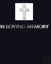 In Loving Memory Funeral Blank Page Guest Book