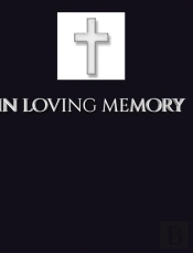 In Loving Memory Funeral Blank Page Guest Book
