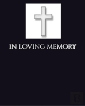 In Loving Memory Funeral Blank Page Guest Book