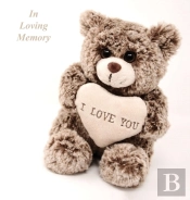 In Loving Memory Funeral Guest Book, Celebration Of Life, Wake, Loss, Memorial Service, Love, Condolence Book, Funeral Home, Missing You, Church, Thoughts And In Memory Guest Book, Teddy (Hardback)