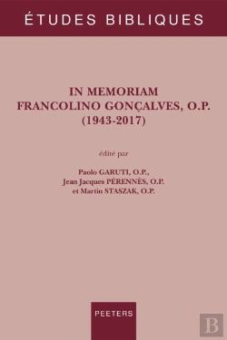 Bertrand.pt - In Memoriam Francolino Goncalves, O.P. (1943-2017)