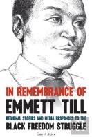 In Remembrance Of Emmett Till
