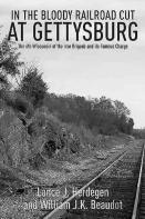 In The Bloody Railroad Cut At Gettysburg