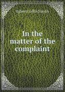In The Matter Of The Complaint