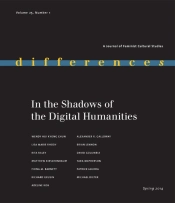 In The Shadows Of The Digital Humanities