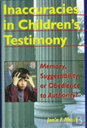 Inaccuracies In Children'S Testimony