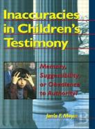 Inaccuracies In Children'S Testimony