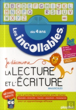 Bertrand.pt - Incollables - Je Decouvre La Lecture Et L'Ecriture  Majuscules - Des 4 Ans