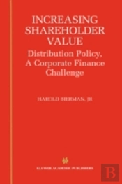 Increasing Shareholder Value