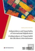 Independence And Impartiality Of International Adjudicators