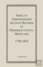 Index To Administration Accounts Of Fred