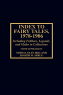 Index To Fairy Tales, 1978-1986, Fifth Supplement