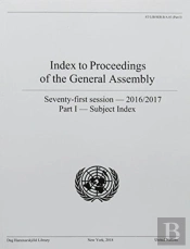 Index To Proceedings Of The General Assembly 2016/2017