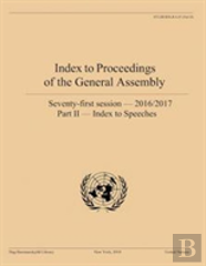 Index To Proceedings Of The General Assembly 2016/2017