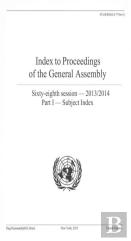 Index To Proceedings Of The General Assembly