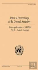 Index To Proceedings Of The General Assembly