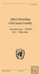 Index To Proceedings Of The General Assembly