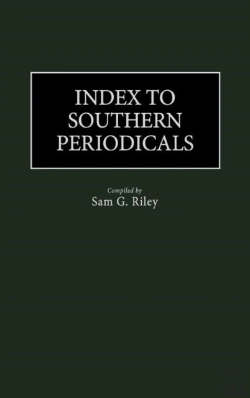 Bertrand.pt - Index To Southern Periodicals