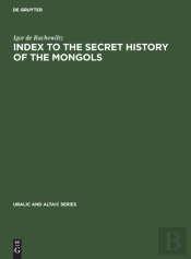 Index To The Secret History Of The Mongols