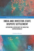 India And Investor-State Dispute Settlement