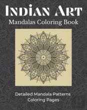 Indian Art Mandalas Coloring Book
