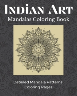 Bertrand.pt - Indian Art Mandalas Coloring Book