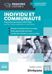 Individu Et Communauté : Programme Des Sessions 2025-2026 Pour Les Classes Préparatoires