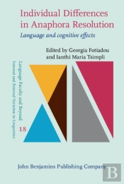 Individual Differences In Anaphora Resolution