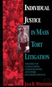 Individual Justice In Mass Tort Litigations